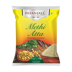 Flour: Patanjali Methi Atta 500gx2
